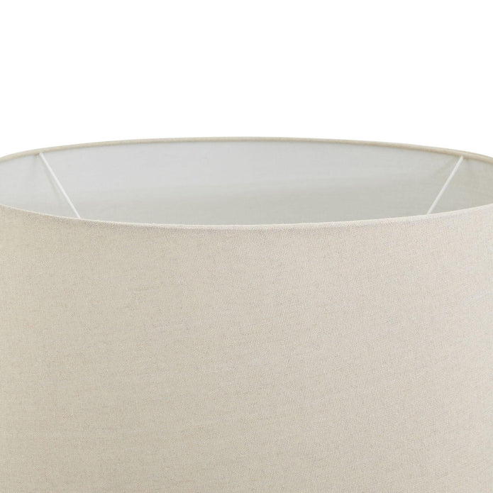 Darcy Squat Stone Natural Round Lamp - LightingLighting - Lulu Loves Home