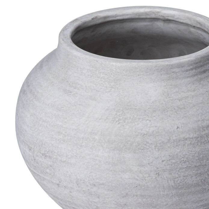 Darcy Stone Concrete Medium Vase - VasesVases - Lulu Loves Home