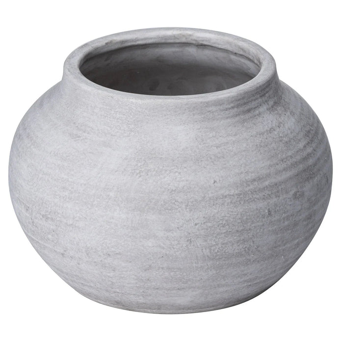 Darcy Stone Concrete Medium Vase - VasesVases - Lulu Loves Home