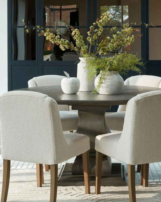 Darcy Stone Concrete Urn Vase - VasesVases - Lulu Loves Home