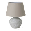 Darcy Stone Natural Round Lamp - LightingLighting - Lulu Loves Home