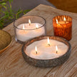White scented candle sand kit by The Candledust, featuring dark honey fragrance, ideal for home fragrance and decorative candle making.