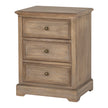 Delphine Collection 3 Drawer Bedside Chest by Hill Interiors, modern furniture with sleek drawers and a polished finish.