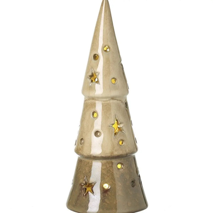 Star Cut Light Up Fawn Porcelain Cone, alternate product detail