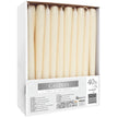 Set of two cream dinner candles by Ancient Wisdom, elegant taper candles for special occasions or home decor.