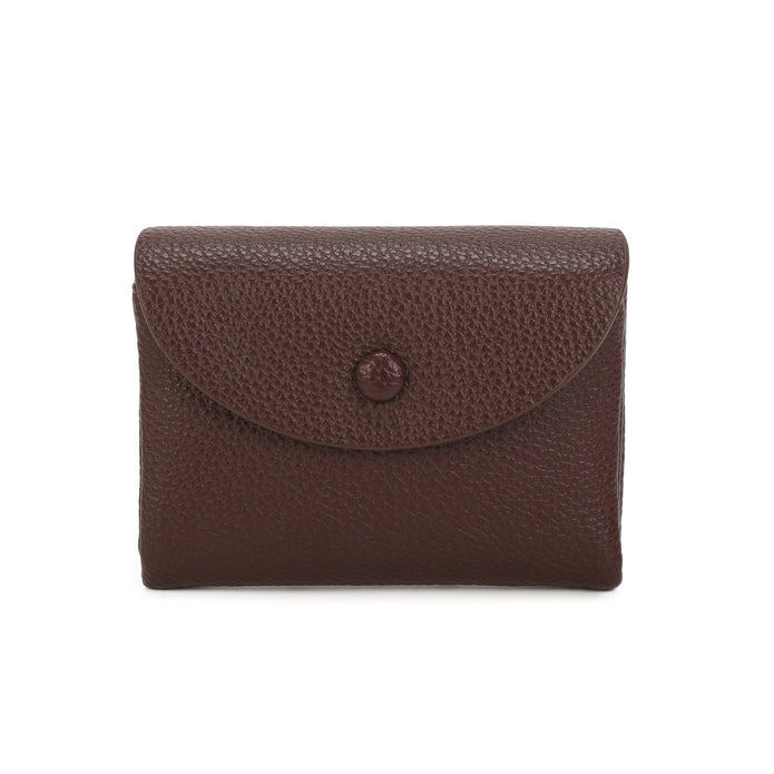 RFID Soft Grain Compact Wallet