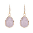 Venus Semi-Precious Stone Hook Earrings