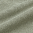 Chloe Sage Green And Cream Square Scalloped Edge Cushion Cover – fabric detail 2