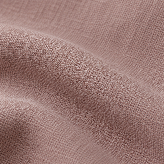 Chloe Dusty Pink Square Scalloped Cushion Cover – fabric detail 2