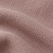 Chloe Dusty Pink Square Scalloped Cushion Cover – fabric detail 2