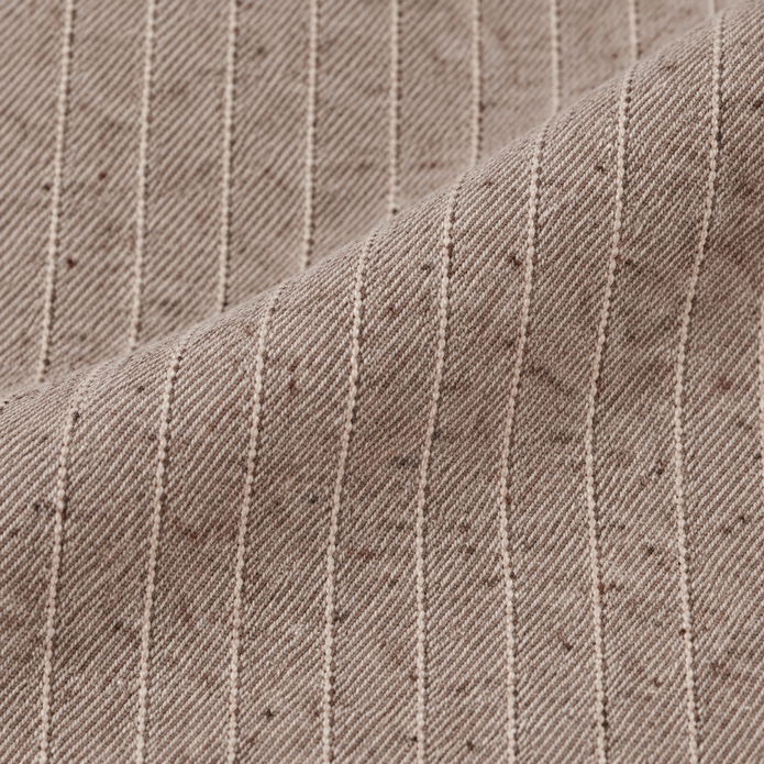 Eva Beige Stripped Cushion Cover – fabric detail 2