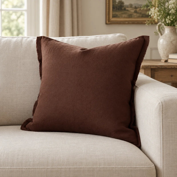 Emma Brown Velvet Cushion Cover — styled view 1