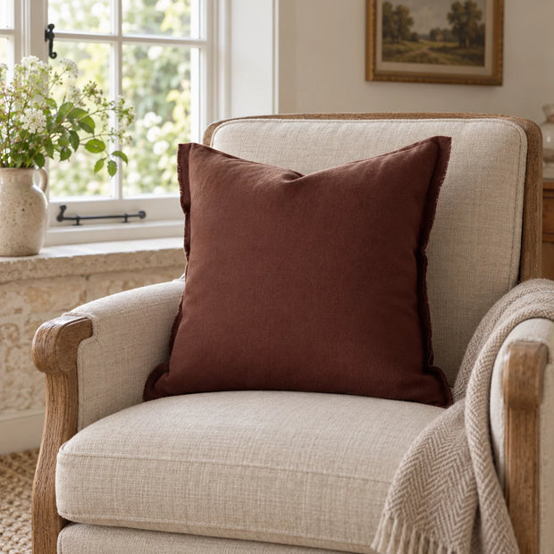Emma Brown Velvet Cushion Cover — styled view 2