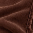 Emma Brown Velvet Cushion Cover — fabric detail 2