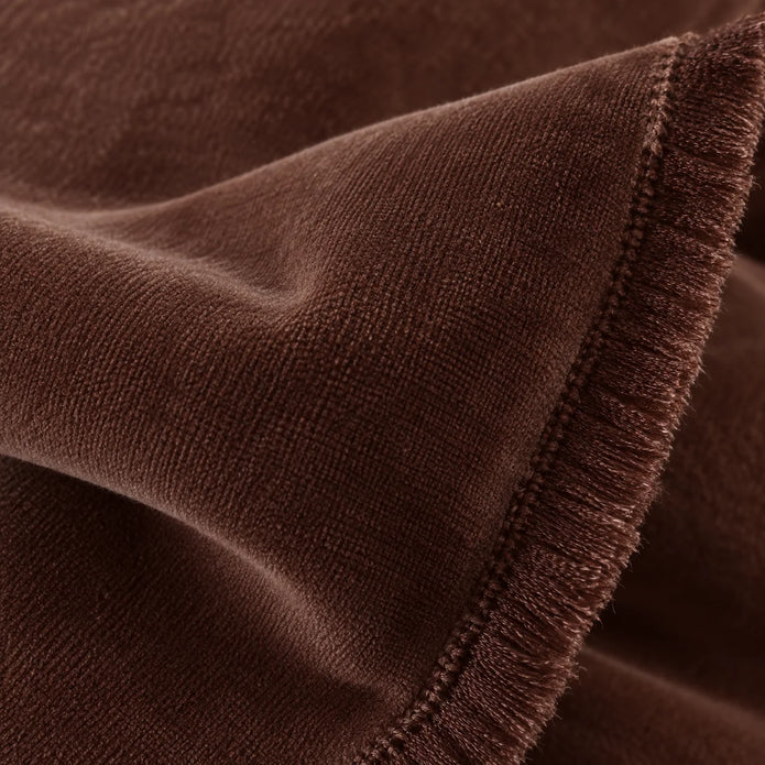 Emma Brown Velvet Cushion Cover — fabric detail 4