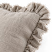 Hallie Natural Beige Cushion Cover – fabric detail 4