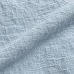 Hallie Ocean Blue Luxury Square Cotton Blend Cushion Cover – fabric detail 2