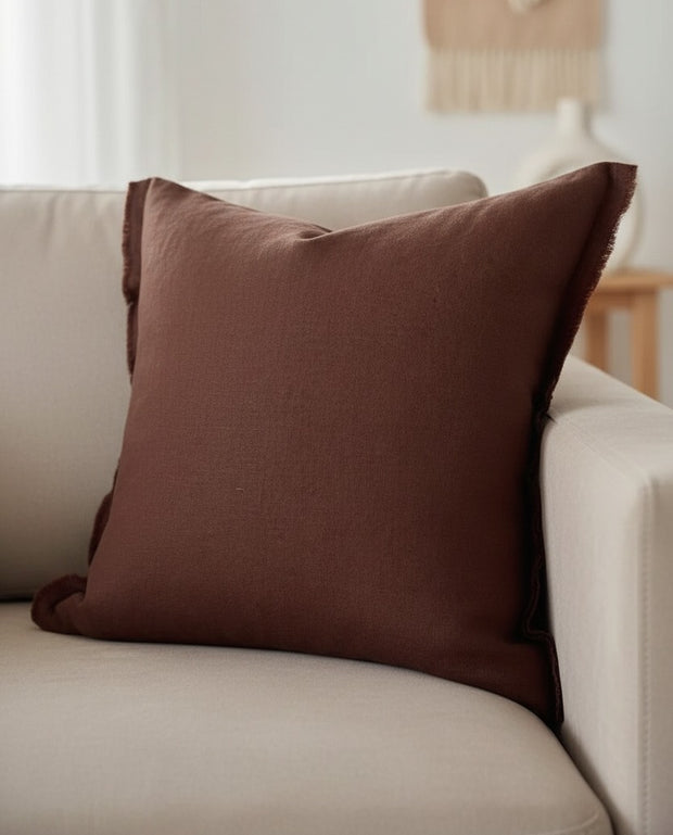 Emma Brown velvet cushion cover from Ellenvale Trade, soft furnishings with plush fabric and elegant design.