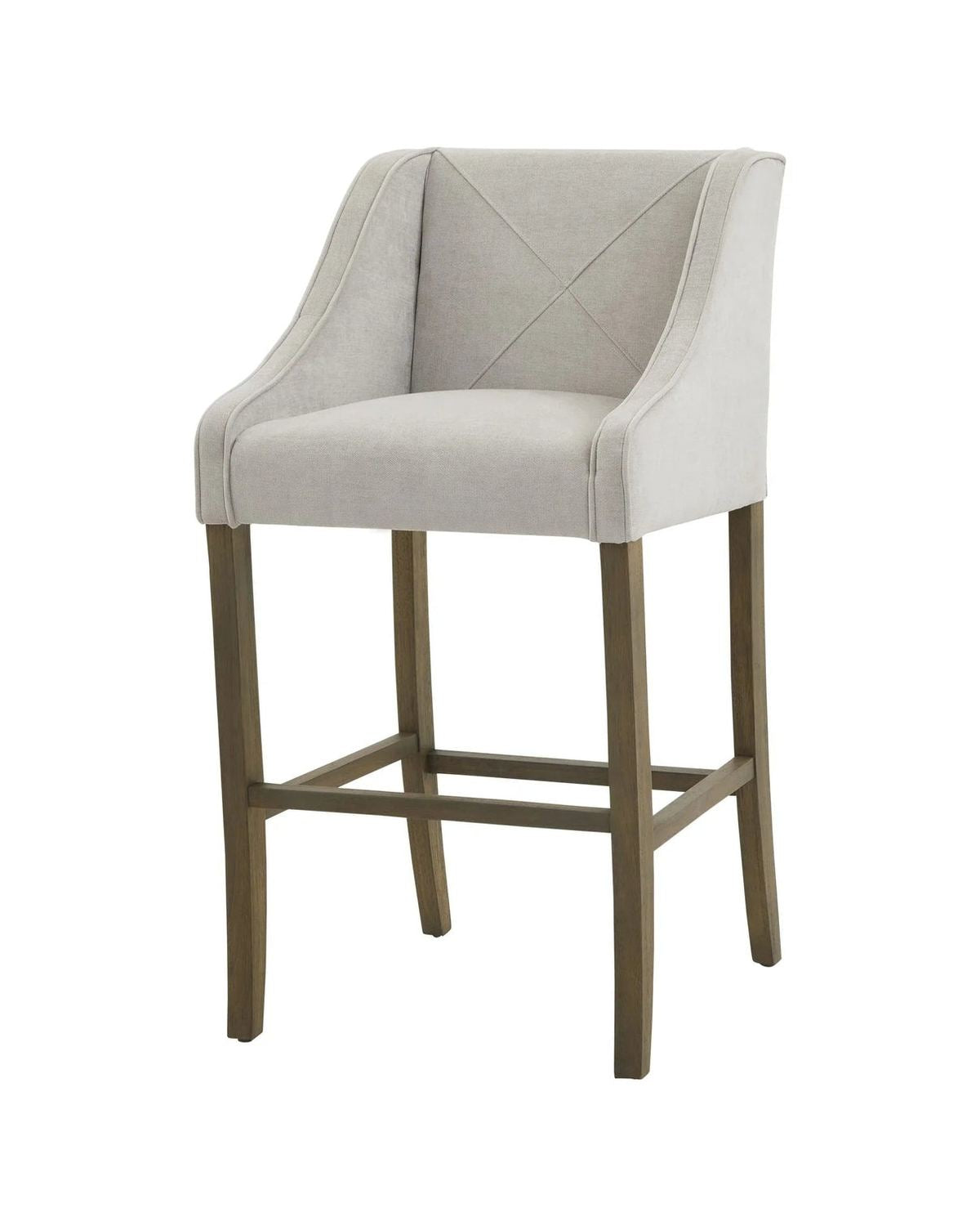 Epsom Grey Bar Stool - Furniture And MirrorsFurniture And Mirrors - Lulu Loves Home