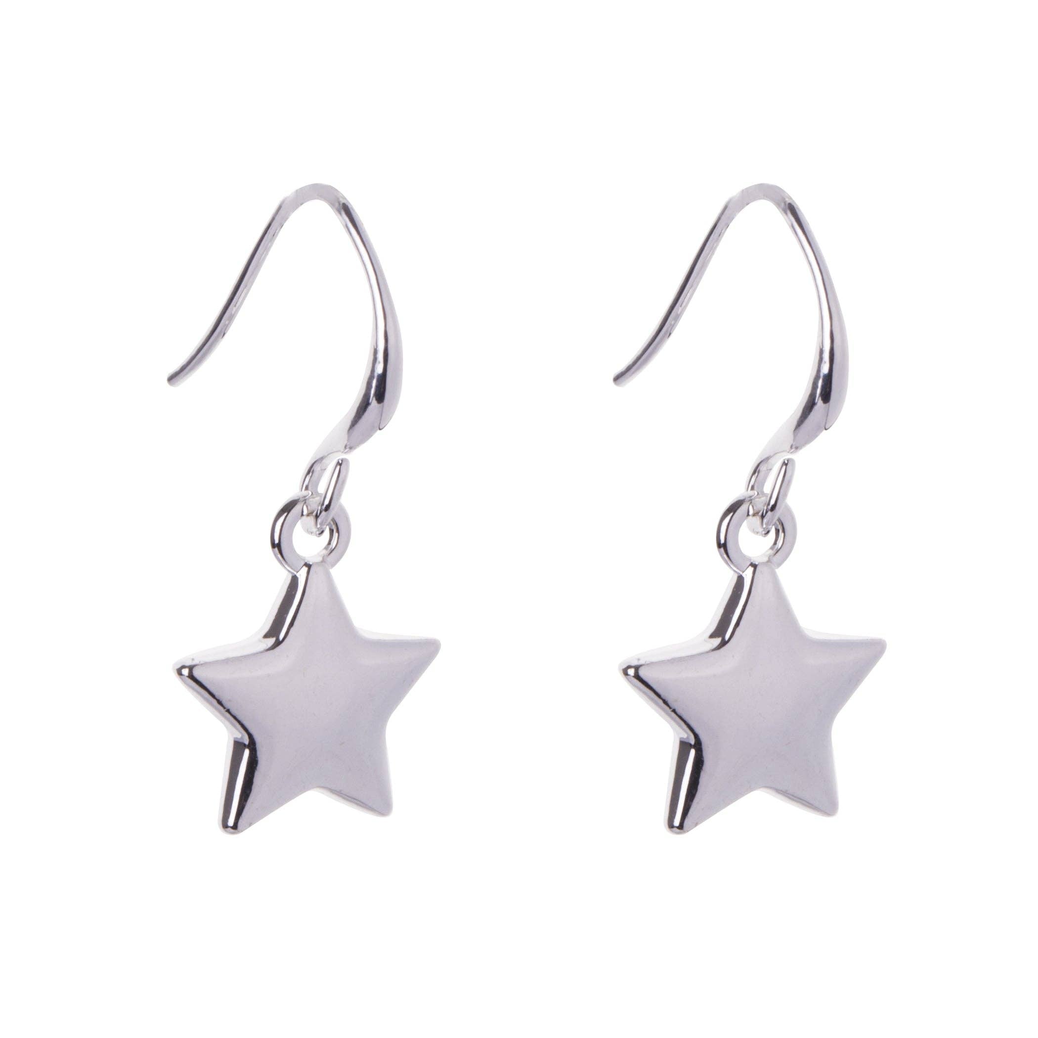 Emily Star Hook Earrings