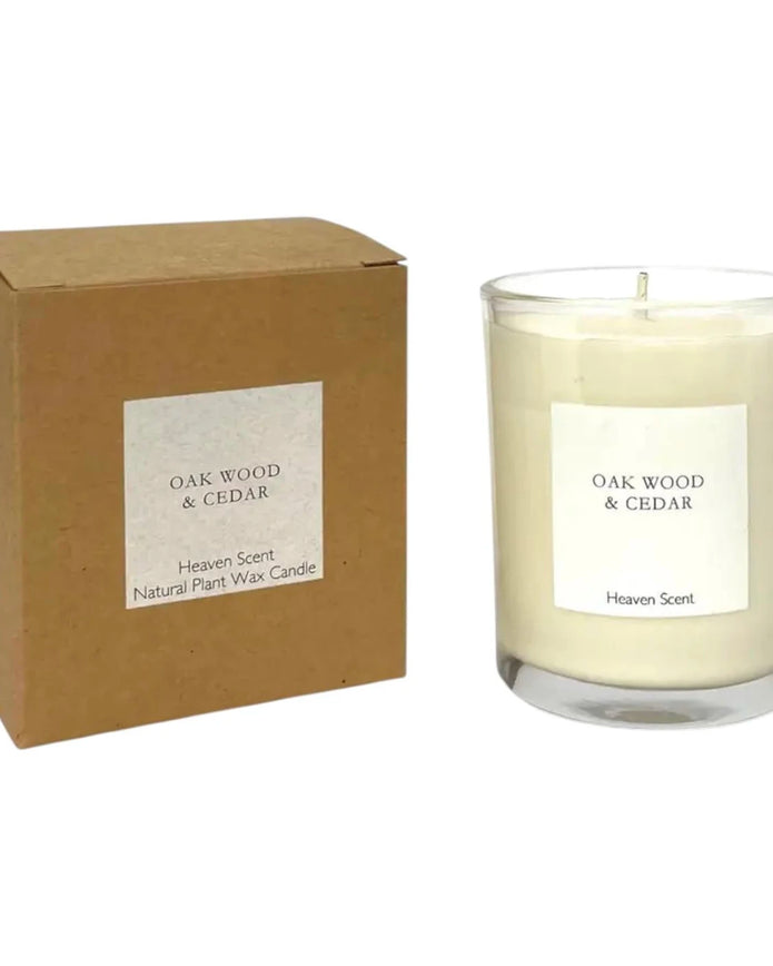 Oakwood And Cedar Medium Candle