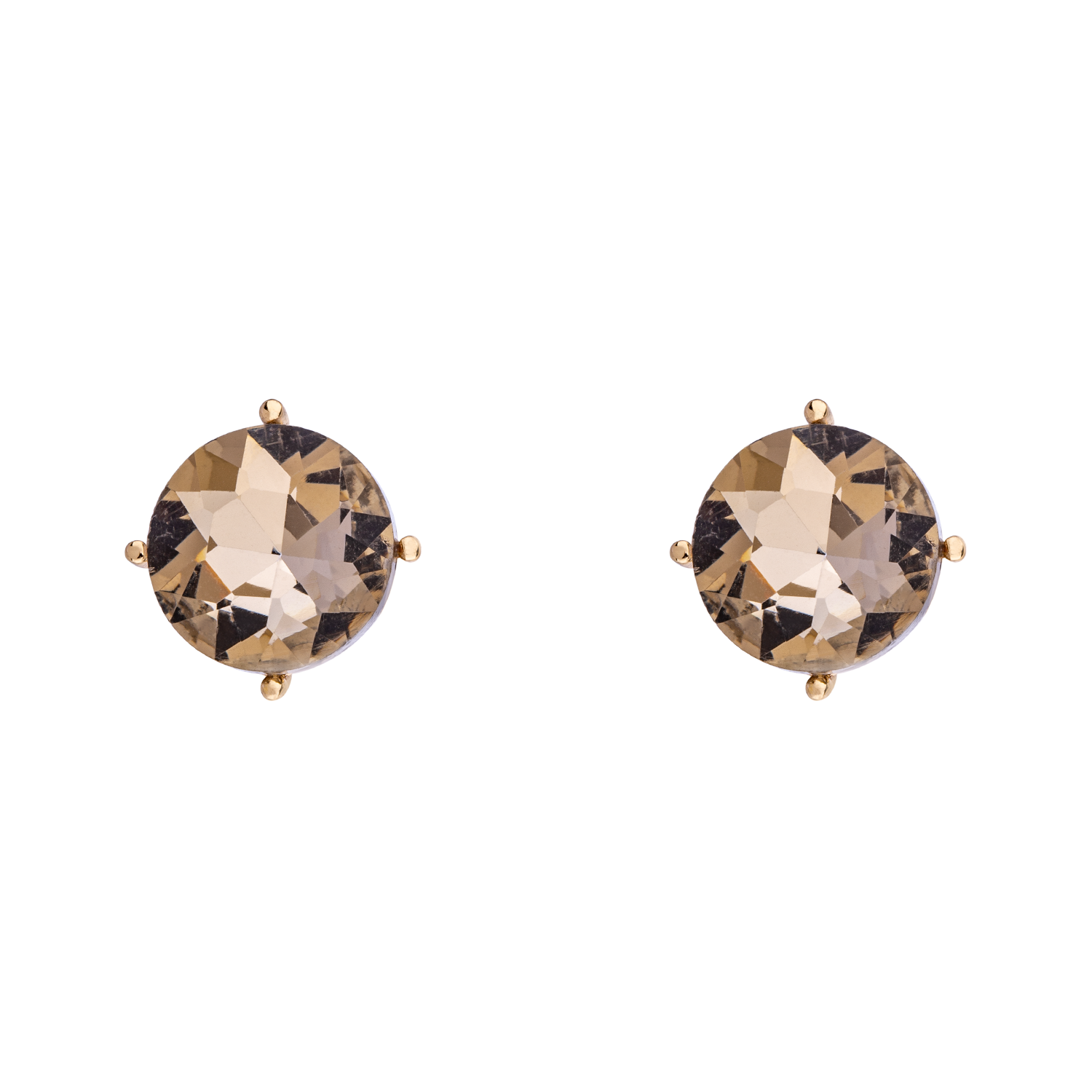 Iris Crystal Stud Earrings