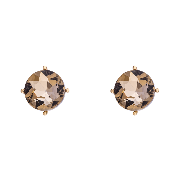 Iris Crystal Stud Earrings