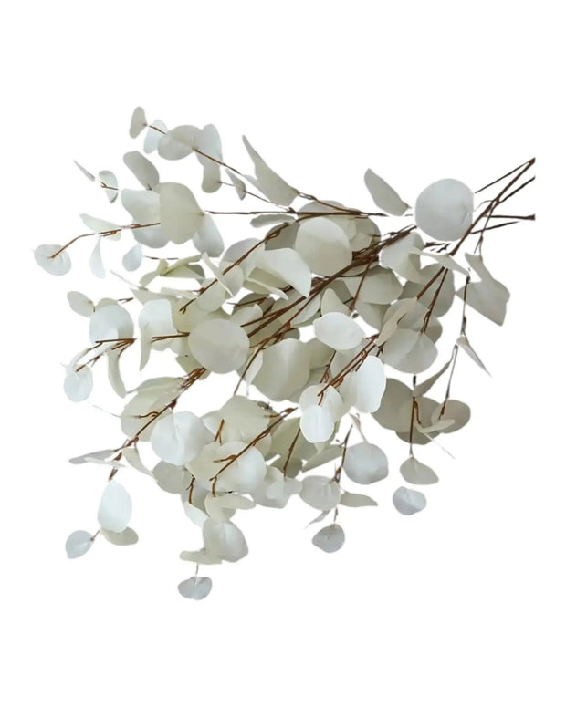 Faux Foliage - Cream Flat Leaf Eucalyptus - Faux Plants & FlowersFaux Plants & Flowers - Lulu Loves Home