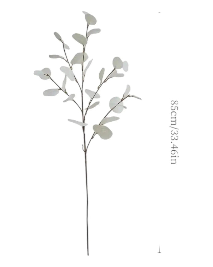 Faux Foliage - Cream Flat Leaf Eucalyptus - Faux Plants & FlowersFaux Plants & Flowers - Lulu Loves Home