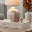Tall Taupe Pumpkin Oil Burner