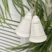 White Traditional Bell With Trees, alternate product detail
