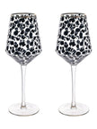 Frida Leopard Print Wine Glasses - Home DecorHome Decor - Lulu Loves Home