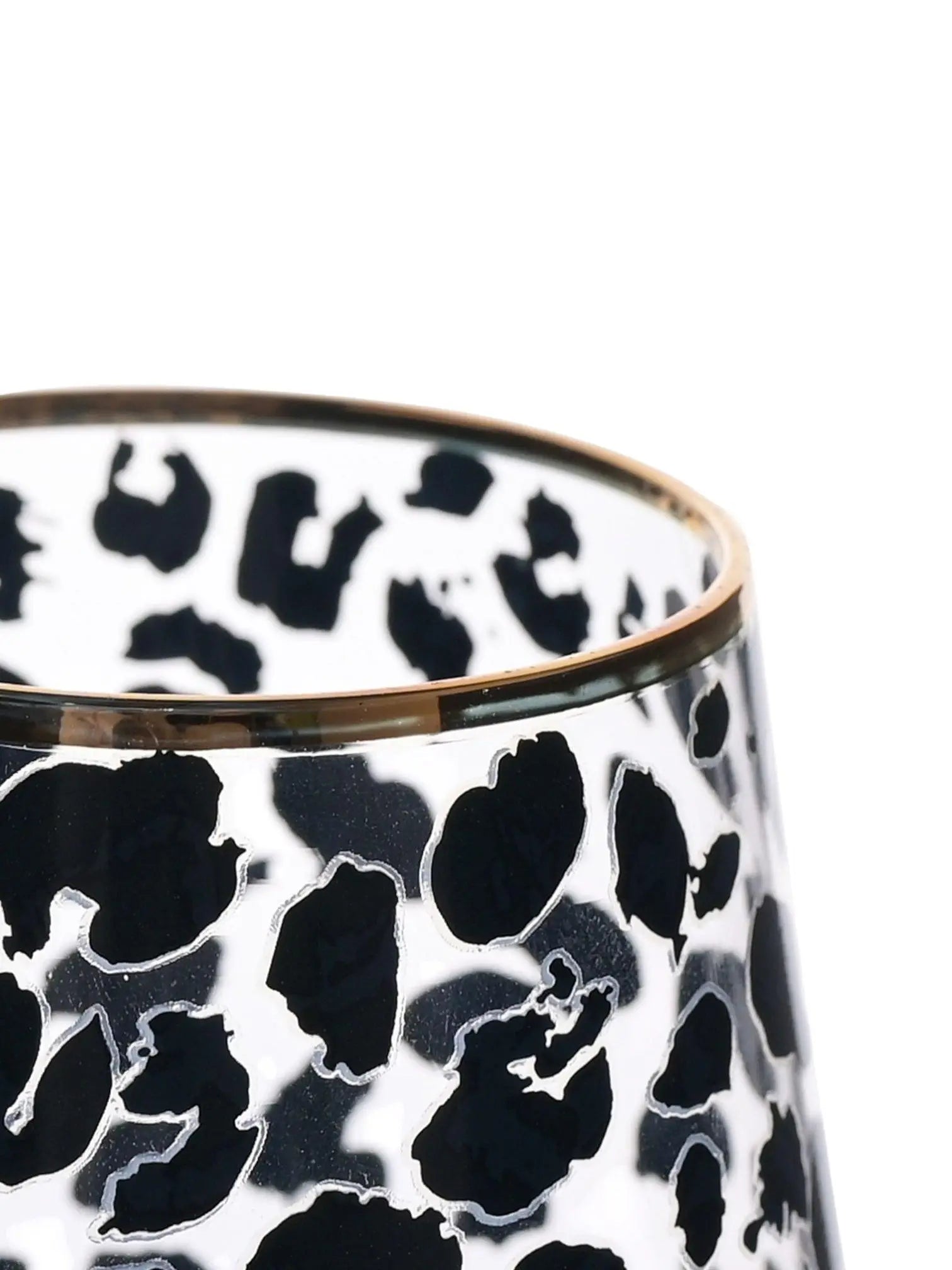 Frida Leopard Print Wine Glasses - Home DecorHome Decor - Lulu Loves Home