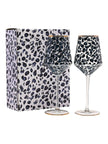 Frida Leopard Print Wine Glasses - Home DecorHome Decor - Lulu Loves Home