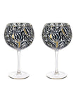 Frida Zebra Print Gin Glasses - Home DecorHome Decor - Lulu Loves Home