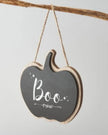 Boo Crew Wooden Hanging Pumpkin Sign - Seasonal Decor - AutumnSeasonal Decor - Autumn - Lulu Loves Home