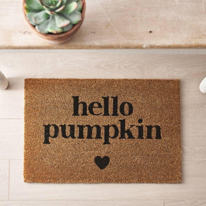 Hello Pumpkin Doormat - Seasonal Decor - AutumnSeasonal Decor - Autumn - Lulu Loves Home