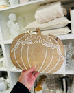 Round Wooden Pumpkin Tray Board - Seasonal Decor - AutumnSeasonal Decor - Autumn - Lulu Loves Home