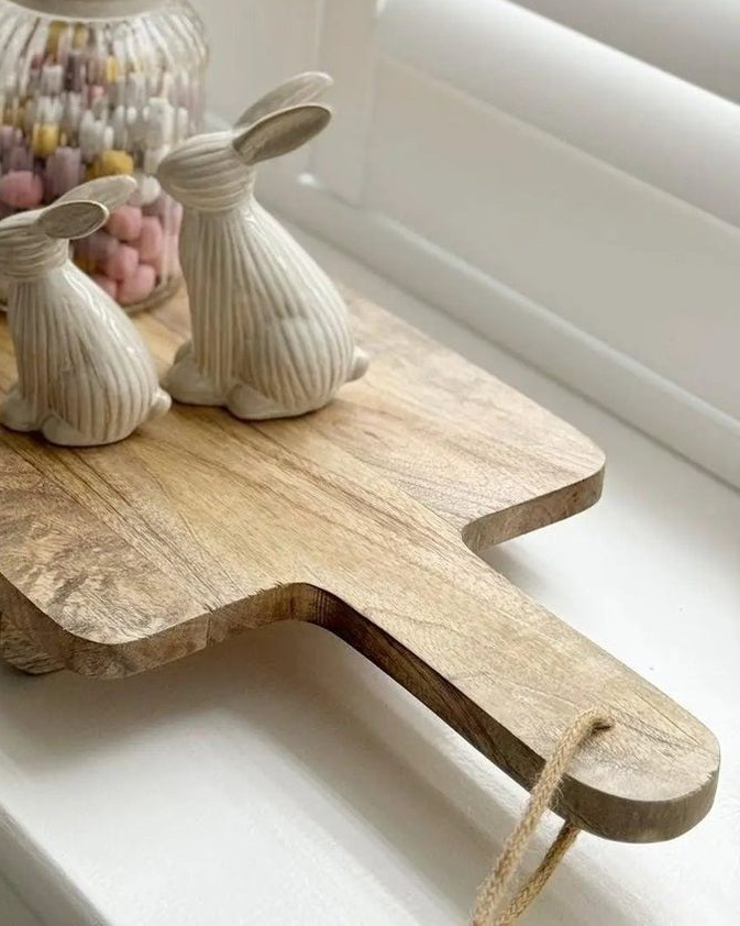 Large Wooden Footed Graze Tapas Board