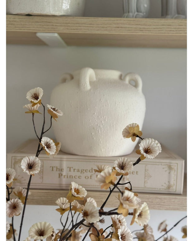 Matt Neutral Cream Toby Vase