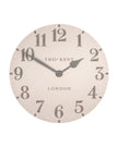 Thomas Kent 20-inch Arabic wall clock from Gallery Direct in shy pink with stylish modern design, perfect for contemporary decor.