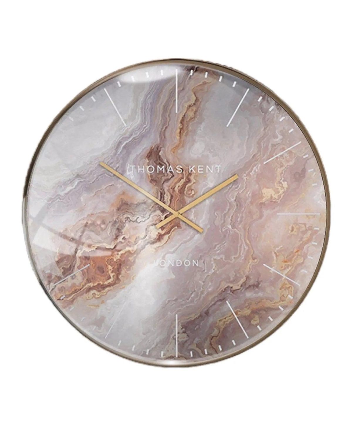 Thomas Kent 26-inch Oyster large bronze clock with a grand design, featuring a classic clock face and bronze finish.