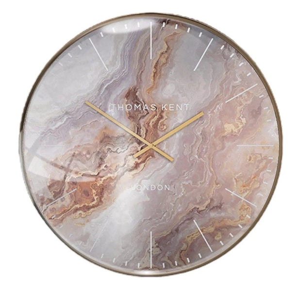 Thomas Kent 26-inch Oyster large bronze clock with a grand design, featuring a classic clock face and bronze finish.