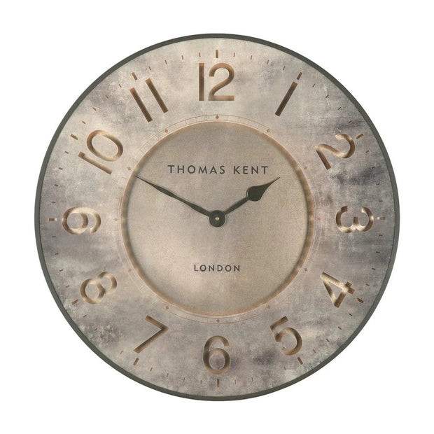 Thomas Kent 30-inch Florentine Grand Clock in Harvest Gold, a stylish decorative clock with elegant design and gold finish.