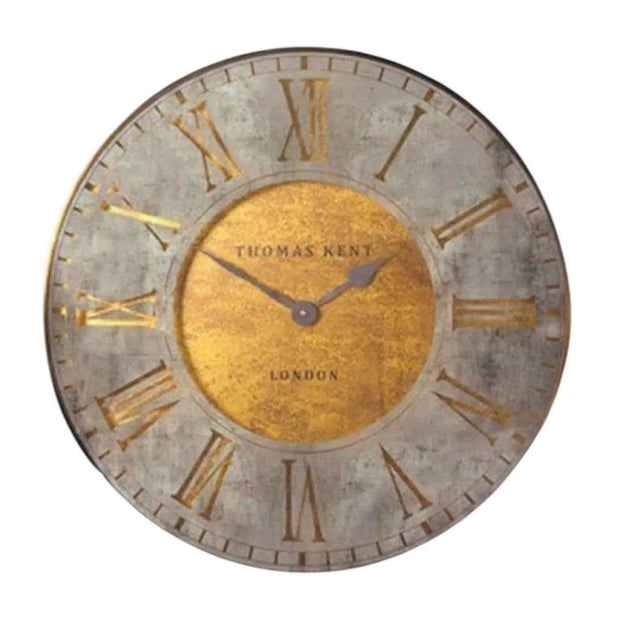Thomas Kent Florentine Grand Clock Star from Gallery Direct, 30-inch vintage-style clock with a decorative star design.