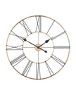 Thomas Kent 32-inch Summer House Copper outdoor clock by Gallery Direct, featuring a large, stylish clock face for outdoor decoration.