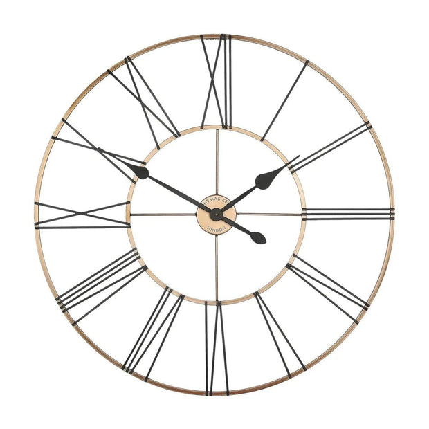 Thomas Kent 32-inch Summer House Copper outdoor clock by Gallery Direct, featuring a large, stylish clock face for outdoor decoration.