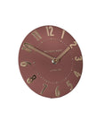 Thomas Kent 6-inch Mulberry Mantle Clock in Auburn Terracotta by Gallery Direct, featuring a classic design and warm finish.