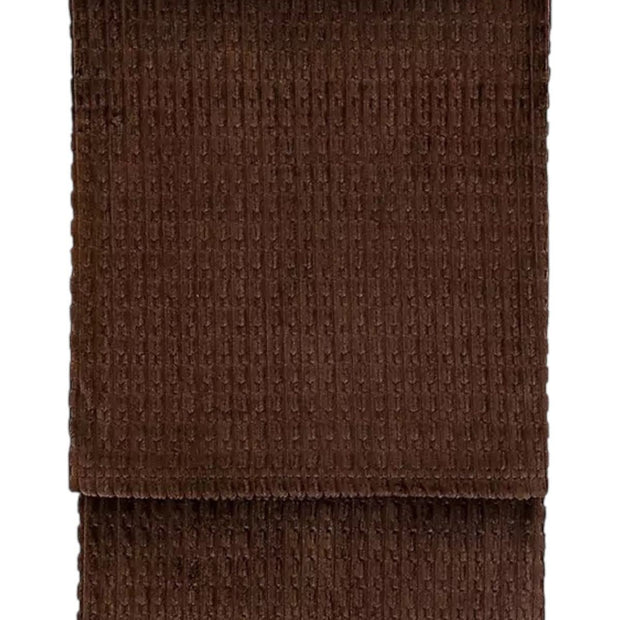 Winson Flannel Chocolate Throw from Gallery Direct, soft and cozy flannel blanket in rich chocolate color for home decor.