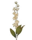 Artificial Antique Cream Double Magnolia Stem from Gisela Graham, realistic cream-colored magnolia flowers on a natural stem.